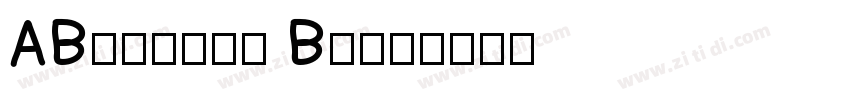 ABScript Bold字体转换